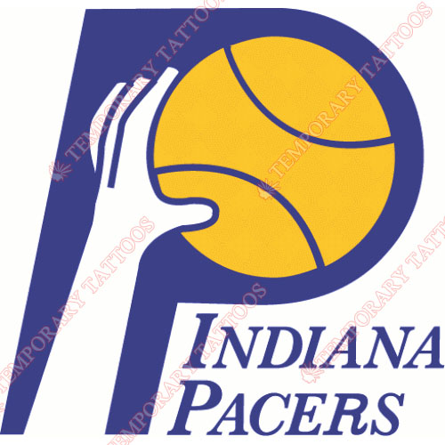 Indiana Pacers Customize Temporary Tattoos Stickers NO.1036